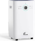 8500 Sq. Ft Dehumidifier for Basement, Large Rooms - 150 Pints Dehumidifier with Drain Hose, Built-in Pump, Dust Removal, Auto Defrost, Intelligent Humidity Control, 3 Smart Modes