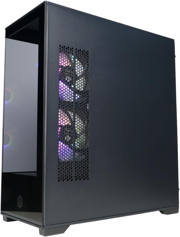 CYBERPOWERPC Gamer Master Gaming PC, AMD Ryzen 5 5500 3.6GHz, Radeon RX 6400 4GB, 16GB DDR4, 500GB PCIe Gen4 SSD, WiFi Ready & Windows 11 Home (GMA3100A)