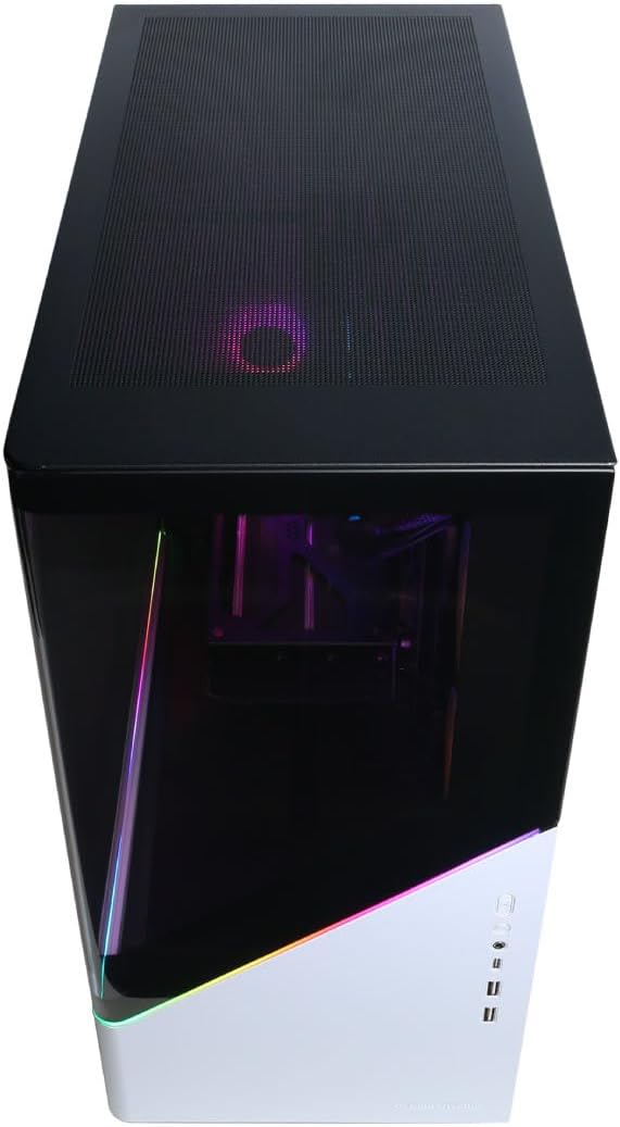 CyberPowerPC Gamer Xtreme Gaming PC, Intel Core i7-14700F 2.1GHz, GeForce RTX 5060 Ti 8GB, 16GB DDR5, 1TB PCIe 4.0 SSD, WiFi Ready & Windows 11 Home (GXiVR8040A19)