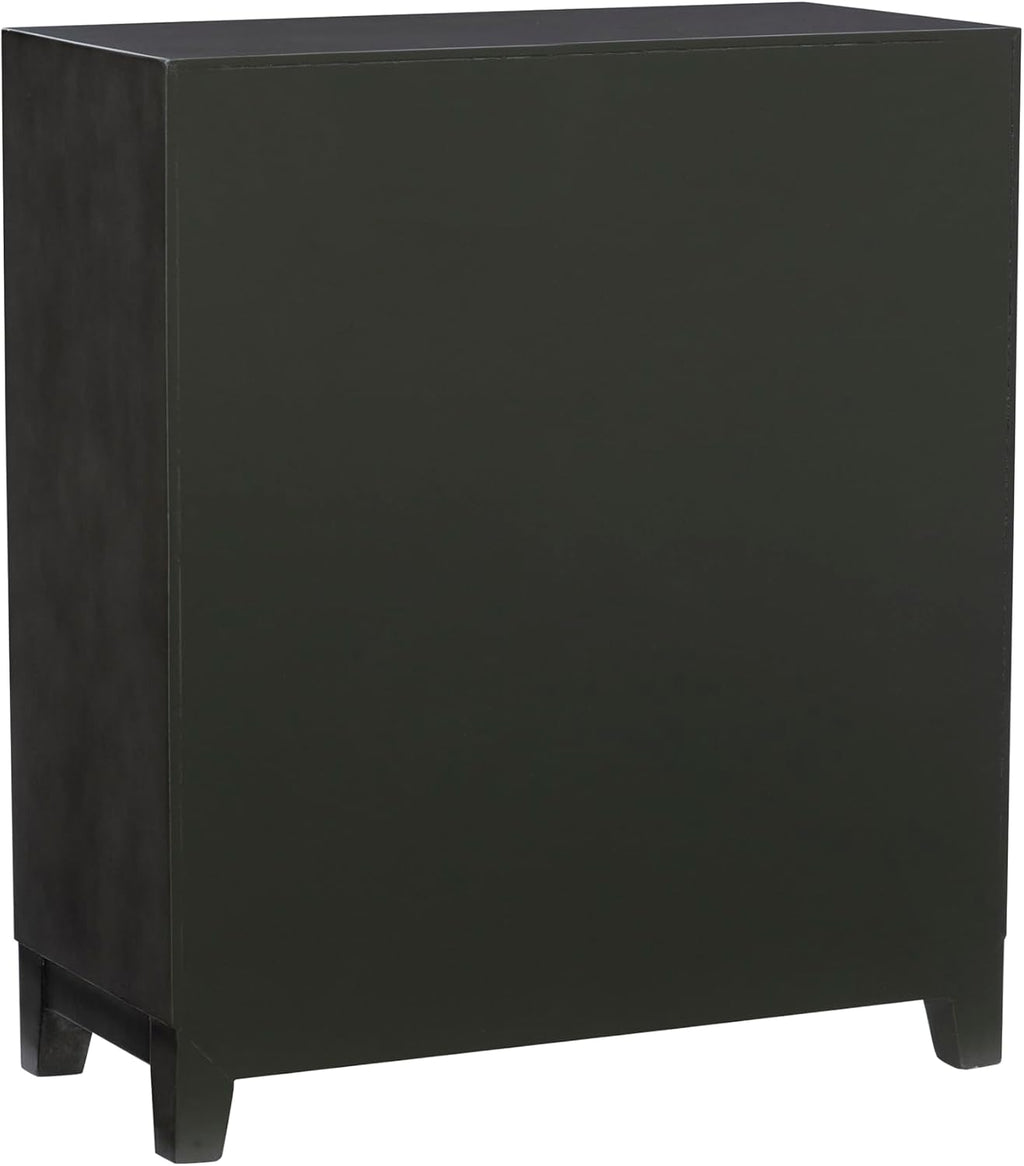 Hadrik Dark Grey Accent Cabinet by Powell