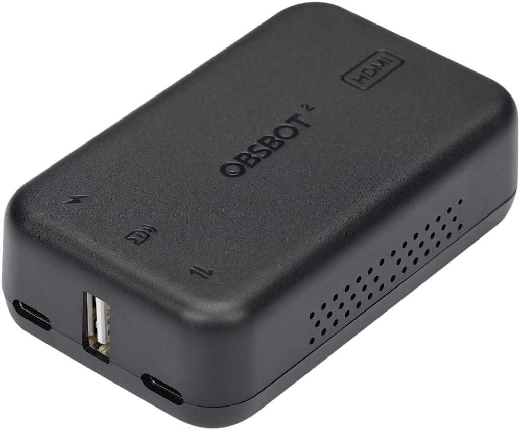 OBSBOT UVC to HDMI Adapter 2.0, for Tiny 2, Tiny 4K/1080P, Meet 4K/1080P, UVC Webcams