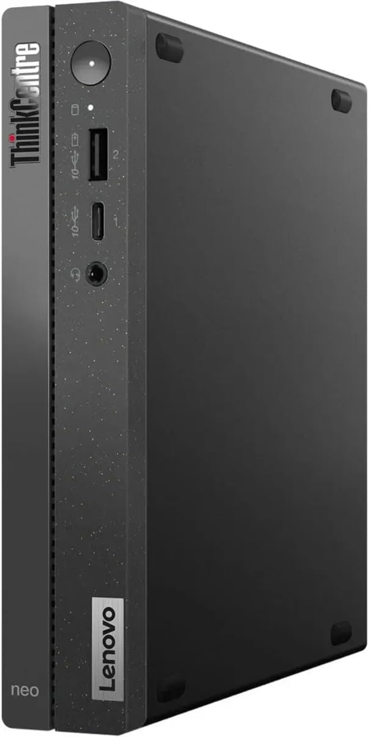 Lenovo ThinkCentre Neo 50q Gen4 Chromebox Mini PC | 12th Gen Intel 6-Core CPU (up to 4.4GHz) | 8GB DDR4 RAM, 128GB SSD, WiFi 6 | Built for School and Work, Game Apps Not Supported | Chrome OS Flex