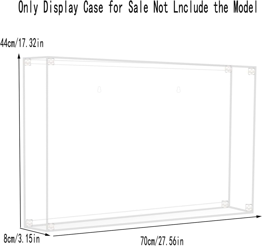 Acrylic Display Case for Lego 31212 The Milky Way Galaxy Can Be Installed on The Wall Photo Frame (NOT Included The Model)