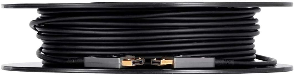 Monoprice DisplayPort Cable - 32.4Gbps, 8K@30Hz, 5K@60Hz, 4K@120Hz, HDR, AMD FreeSync 2.0, Fiber Optic, AOC, 100 Feet - SlimRun AV Series