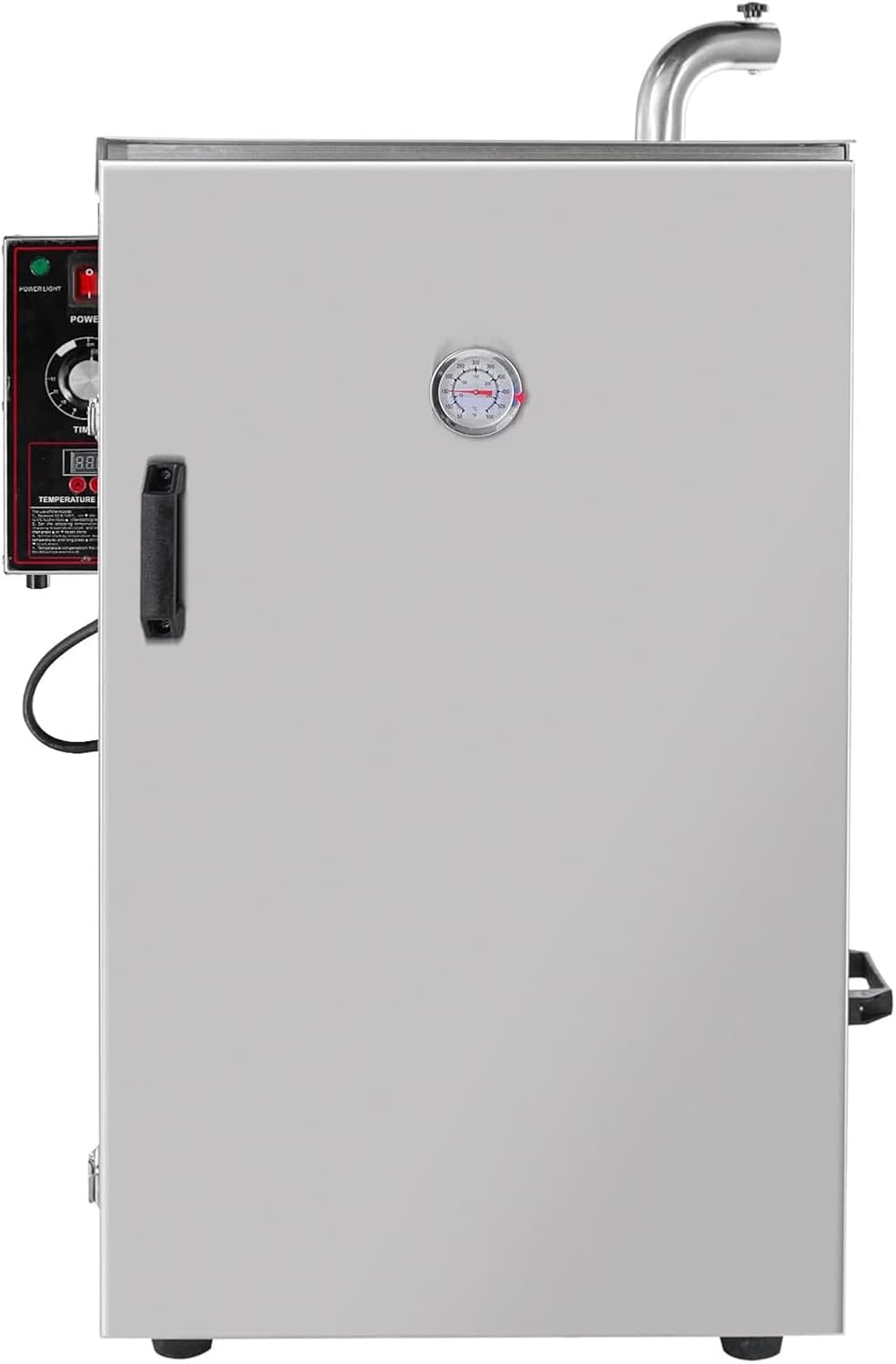 HAKKA Commercial Vertical Electric Smoke Oven for BBQ Grill Smoker 4 Rack 1000W Outdoor Indoor Home Cooking Pastrami, Sausage, Bacon, Smoked Chicken, Smoked Pork (DSH-S20B)