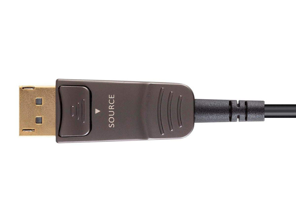 Monoprice DisplayPort 1.2a to HDTV Cable - 4K@60Hz, AOC, 21.6 Gbps, Ultra Slim Design, Dynamic HDR, Lightweight Construction, 50 Feet, Black - SlimRun AV Series