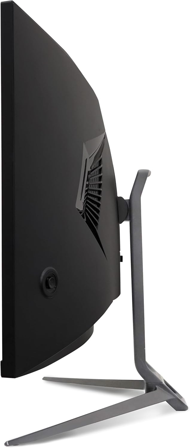acer Nitro 34 Inch 1000R 21:9 Curved Zero-Frame QHD 3440 x 1440 Gaming Monitor | AMD FreeSync Premium | Up to 120Hz Refresh | 1ms VRB | Two Display Port 1.2 & Two HDMI 2.0 Ports | EDA343CUR J0bmiippx