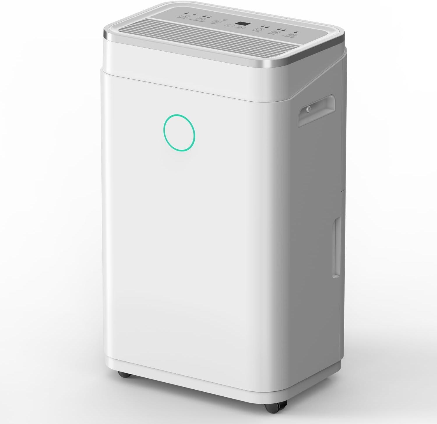 HUMILABS 50 Pint 4500 Sq.Ft Home Dehumidifiers, 1.7 Gallon Tank Dehumidifier for Basement with Drain Hose, Auto/Quiet Sleep/Dry Mode