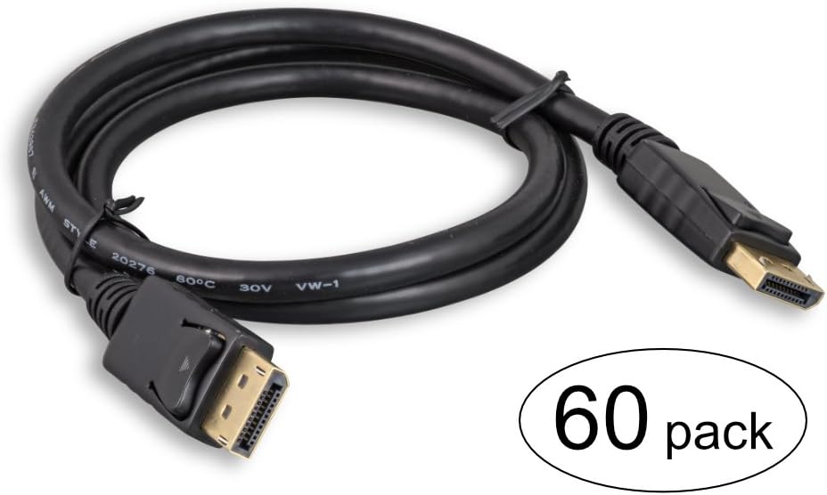 Cablelera DisplayPort Cable 3ft 60packs