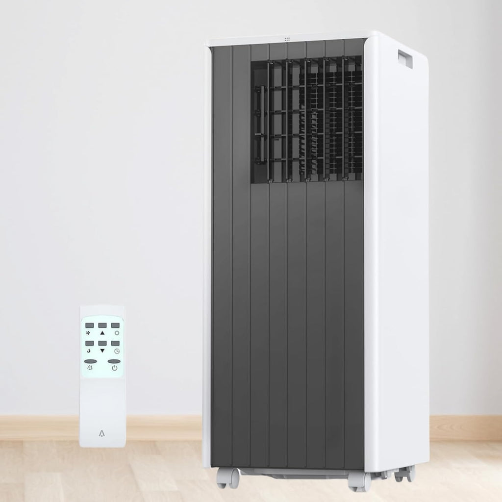 GAOMON 8000 BTU Portable Air Conditioner with Remote Control,3-in-1 Portable AC Unit Up to 350 Sq.Ft,Cool,Fan,Dehumidifier,Bedroom,Office,Apartments,Grey
