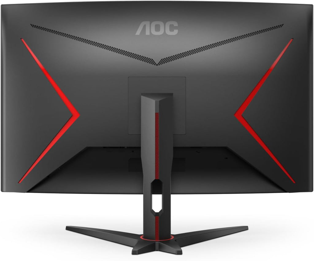 AOC C32G2ZE 32' Curved Frameless Gaming Monitor, Full HD 1920x1080, VA, 0.5ms 240Hz, AMD FreeSync Premium, DP/HDMI/VGA, VESA, 3-3-1 Re-Spawn Program, Xbox PS5 Switch,Black
