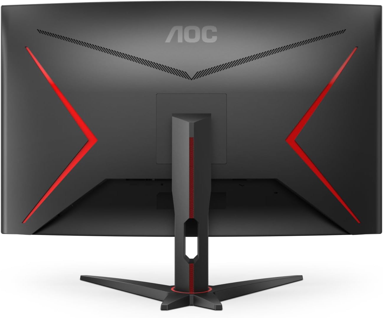 AOC C32G2ZE 32' Curved Frameless Gaming Monitor, Full HD 1920x1080, VA, 0.5ms 240Hz, AMD FreeSync Premium, DP/HDMI/VGA, VESA, 3-3-1 Re-Spawn Program, Xbox PS5 Switch,Black