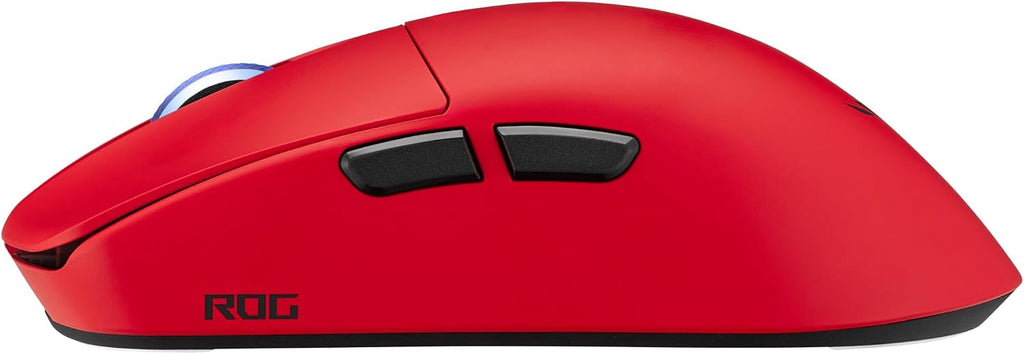 ASUS ROG Harpe II Ace Wireless Esports Gaming Mouse – Pro-Tested, Right-Handed, 48g Lightweight, Tri-Mode Connectivity, 42K DPI, 8K Polling, 101Hr Battery, Web-Based Tool, PC/Mac Support – Lava Red