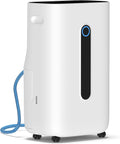 5,000 Sq.Ft 78 Pint Dehumidifier for Basements and Home-with Drain Hose,1.7Gallon Water Tank,Intelligent Humidity Control,Dual Protection and 4 Modes,for Large room