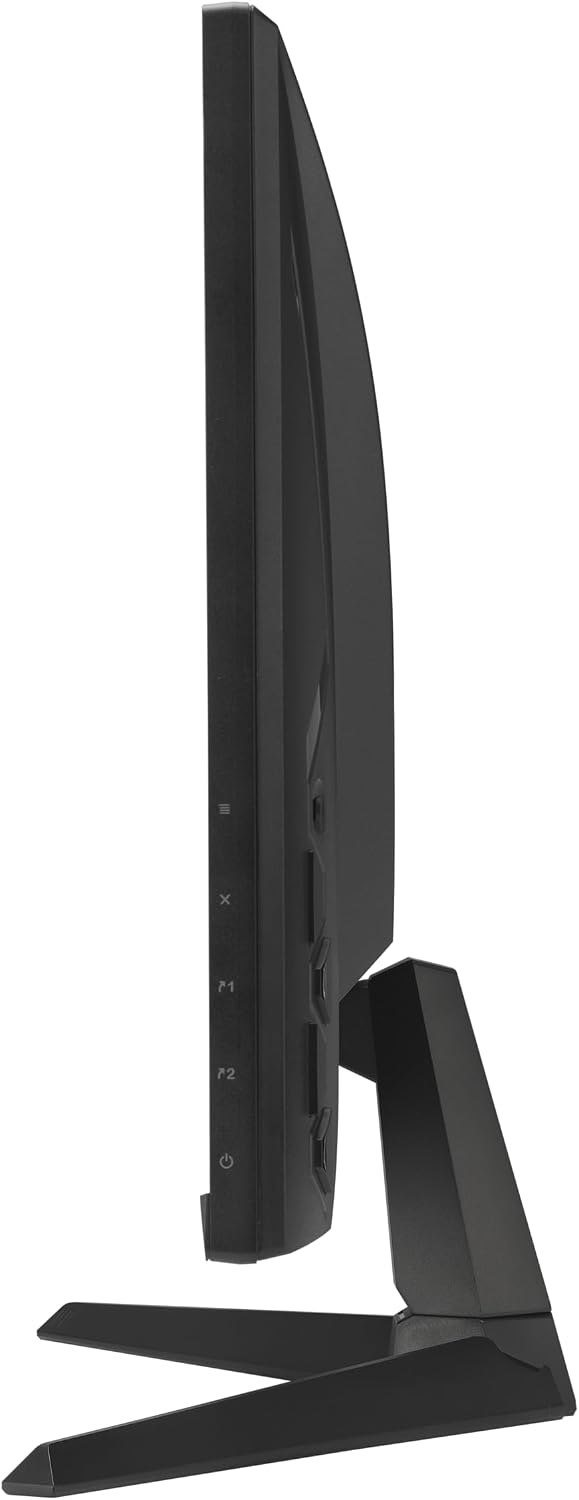 ASUS TUF Gaming 27' 1080P Monitor (VG279QE5A) – Full HD, Overclock to 144Hz, 1ms, IPS, Extreme Low Motion Blur Sync, Stereo Speaker, Variable Overdrive, DisplayWidget Center, 3 yr Warranty
