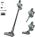 Wyze Cordless Vacuum Cleaner with 20000Pa Powerful Suction, Lightweight Stick with HEPA Filter, 300W Powerful Brushless Motor, 40mins Runtime in Eco Mode, for Home Hard Floor Carpet Pet Hair