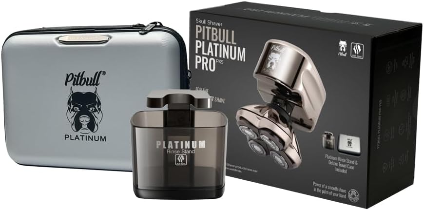Skull Shaver - Pitbull Platinum PRO PX5 Head and face Shaver