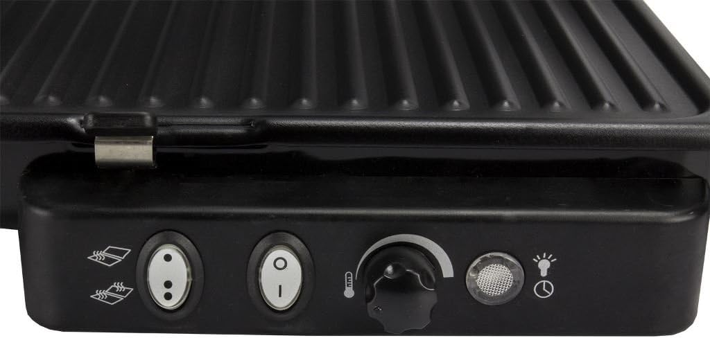 Grundig 1805301U 120 sq.in 12x10' Electric Home Kitchen Contact Countertop Grill