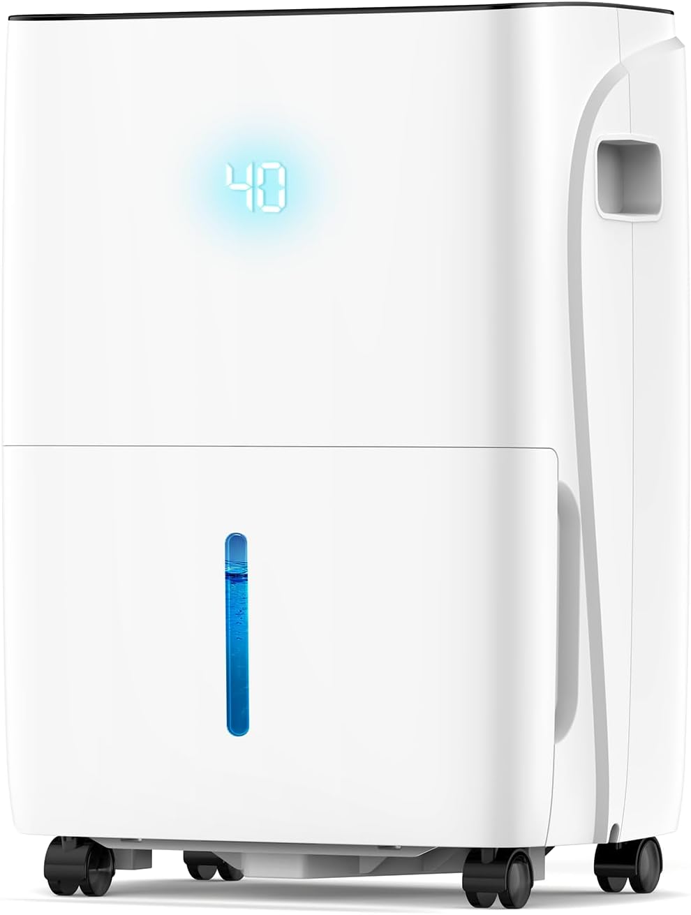 ZAFRO 5000 Sq.Ft Dehumidifiers for Home and Basement with Drain Hose, Energy Saving Max 80 Pints Dehumidifier with Auto or Manual Drainage, Auto Defrost, Three Modes, 24Hrs Timer