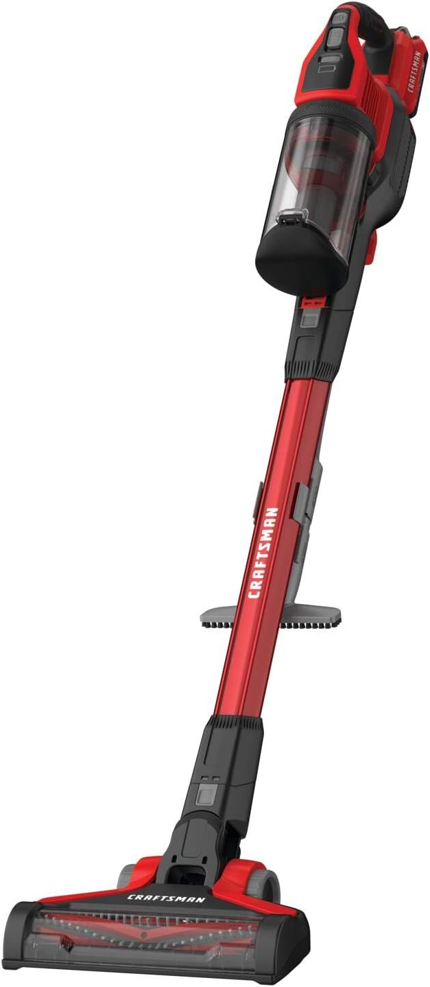 CRAFTSMAN V20 Cordless Stick Vacuum Kit, Removable Battery Included (CMCVS001D1)
