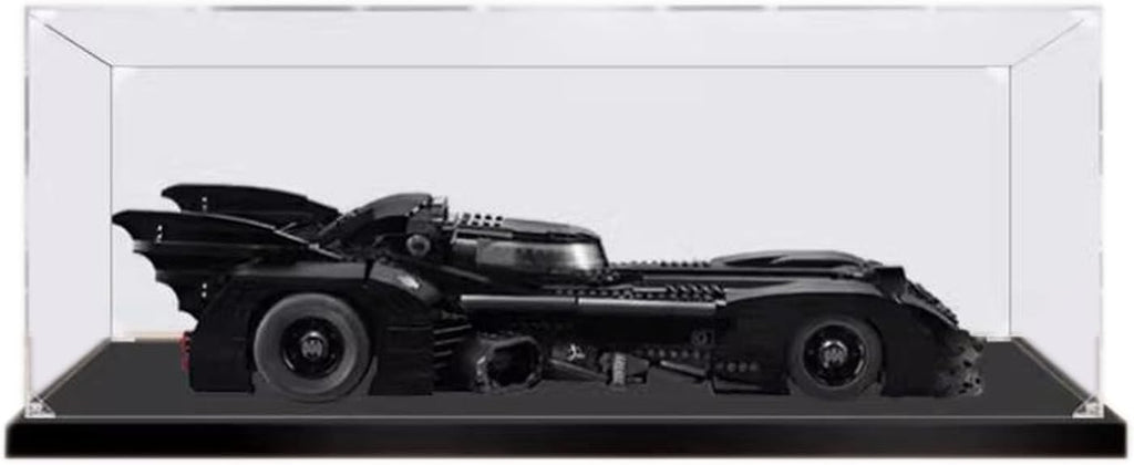 Acrylic Display Case for Lego DC Batman 1989 Batmobile 76139, Display Case, Protect and Decorate with Dust Storage (3mm, Clear)