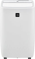 Portable Air Conditioners, 12000 BTU Portable AC for Rooms Up to 550 Sq.Ft. 3-In-1 AC with Fast Cooling, Dehumidifier & Three Speed Fan, 24H Timer/Remote Control/Quiet, White LED Control Panel