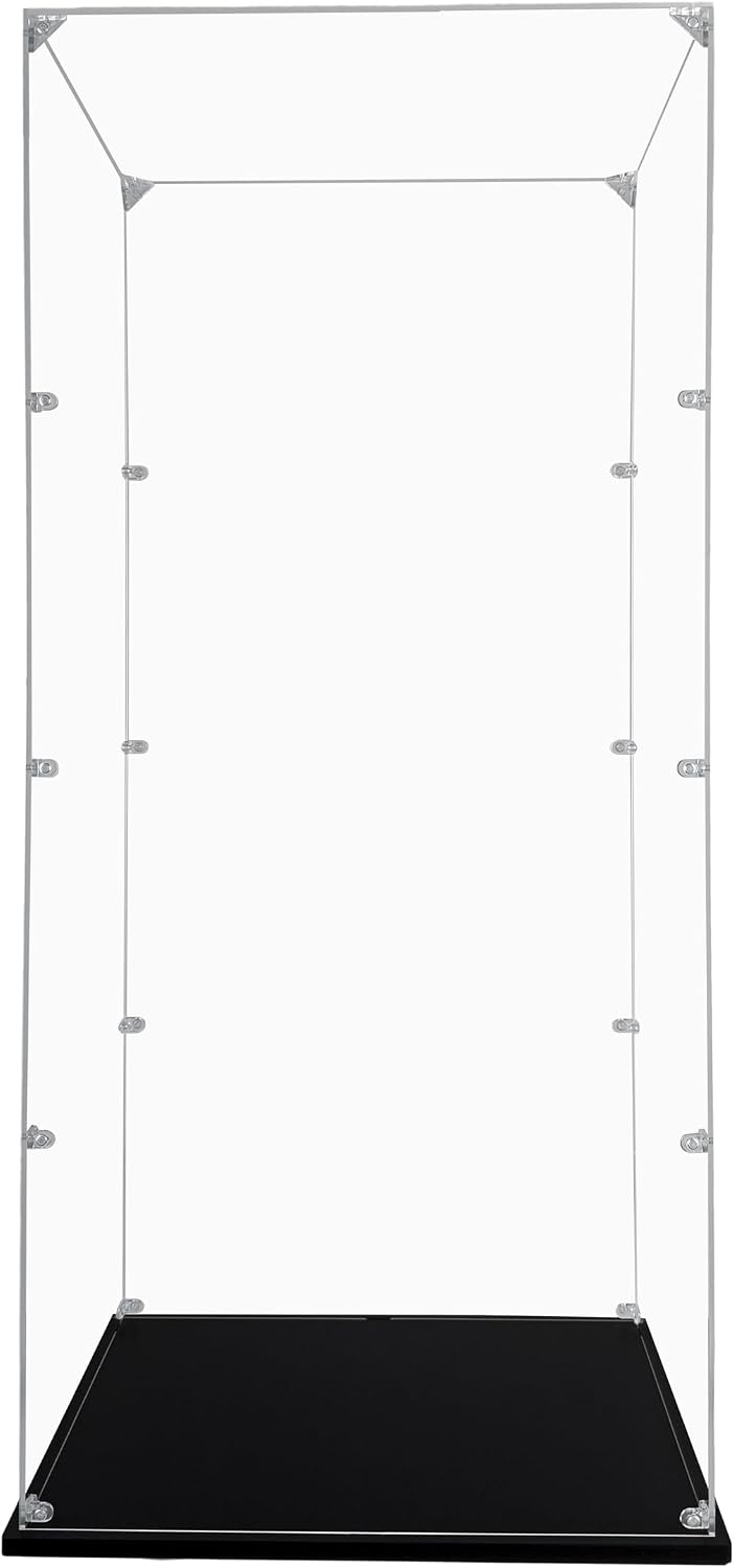 Acrylic Display Case Compatible for LEGO Gringotts Wizarding Bank – Collectors' Edition #76417, Dustproof Display Case (Case Only) (Lego Sets are NOT Included)