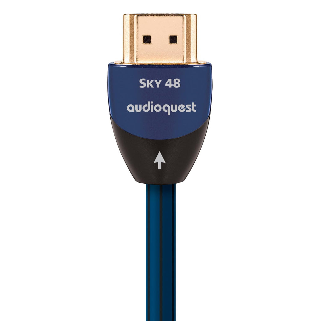 AudioQuest Sky 48 2.1 HDMI Cable - 8K/10K Ultra HD, Gaming, High-Speed, 48Gbps, HDR, eARC - 3m