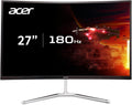 acer Nitro 27' WQHD 2560 x 1440 1500R Curved PC Gaming Monitor | AMD FreeSync Premium | 180Hz Refresh | 1ms VRB | VESA Mountable | HDR10 | 1 x Display Port 1.2 & 2 x HDMI 2.0 | EDA270U Pbmiipx