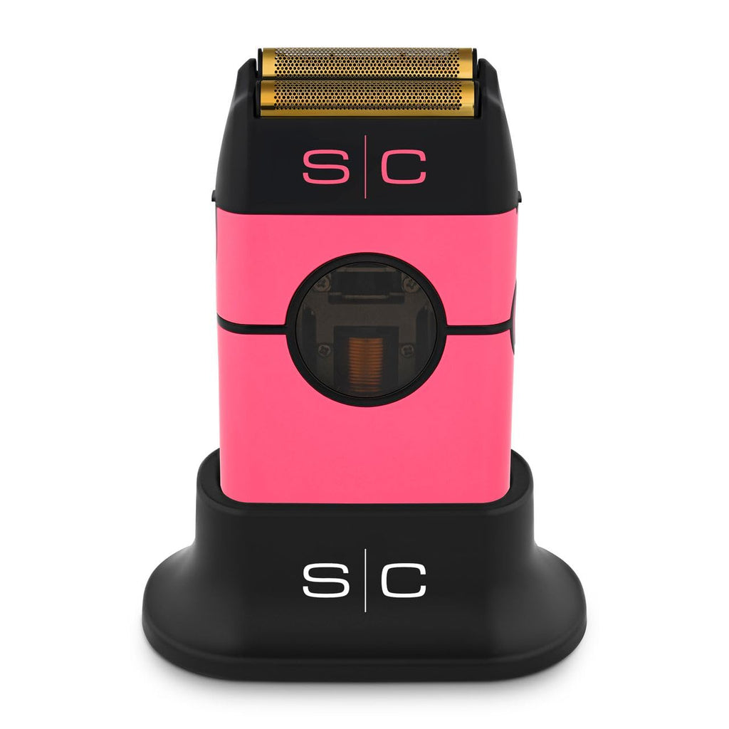 StyleCraft Instinct Metal Cordless Double Foil Shaver with IN2 Vector Motor Intuitive Torque Control, USB-C Rechargeable