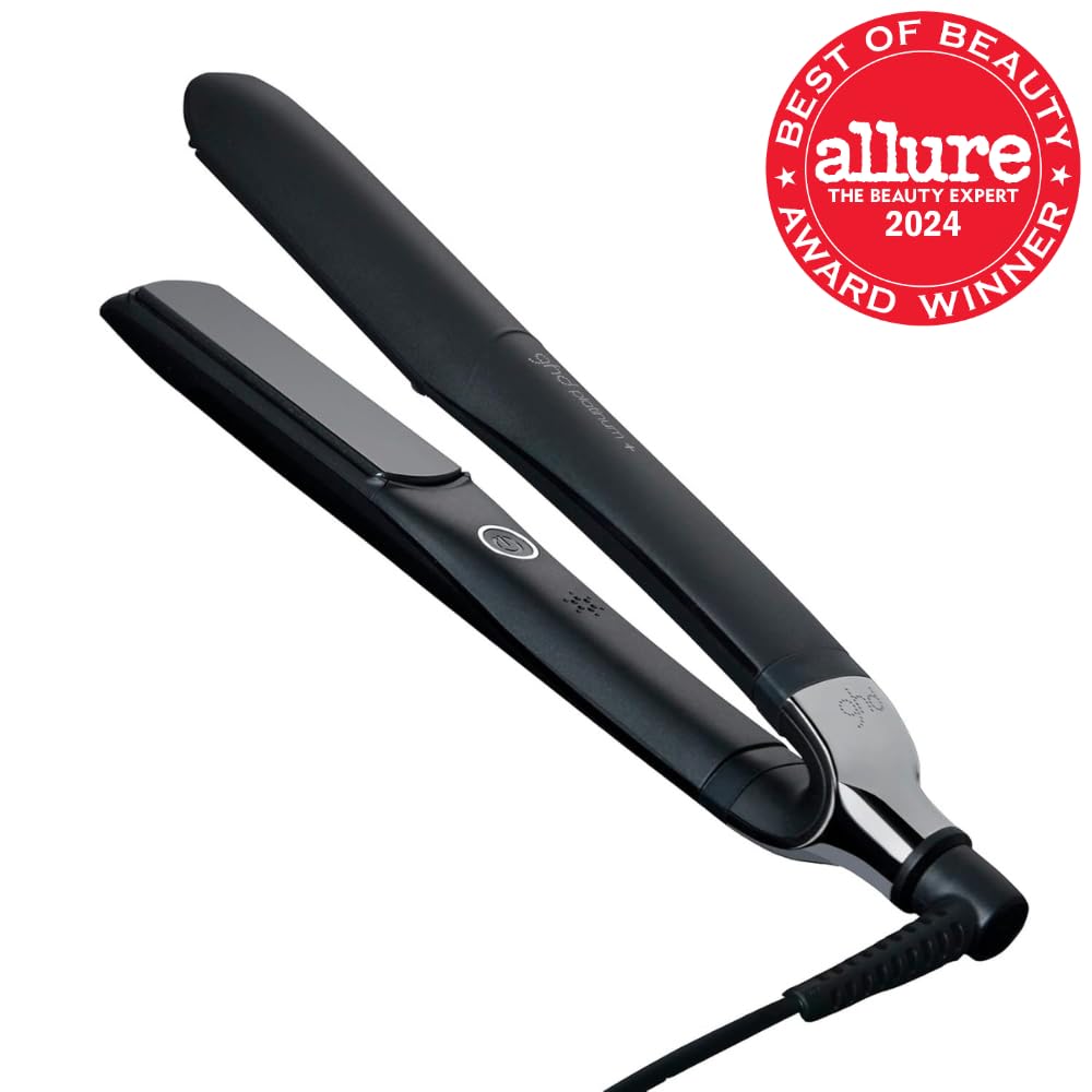 ghd Platinum+ Styler ― 1' Flat Iron Hair Straightener, Professional Ceramic Hair Styling Tool for Stronger Hair, More Shine, & More Color Protection