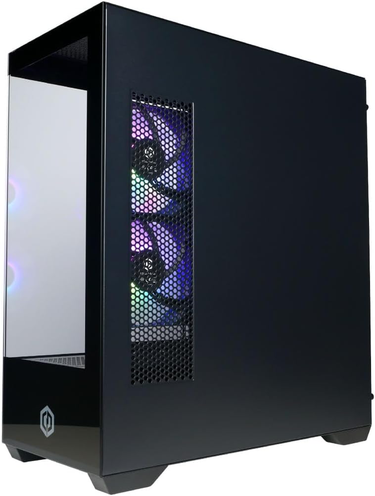 CyberPowerPC Gamer Master Gaming PC, AMD Ryzen 5 5500 3.6GHz, Radeon RX 6500 XT 4GB, 8GB DDR4, 500GB PCIe 4.0 SSD, WiFi Ready & Windows 11 Home (GMA3100A3)