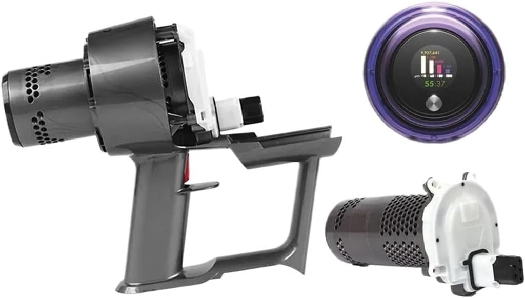 Motor Compatible for Dyson V15 SV22 Detect Vacuum Cleaner Switch Assembly Included Main Body Motor Host Handle Engine Accessories(Motor)