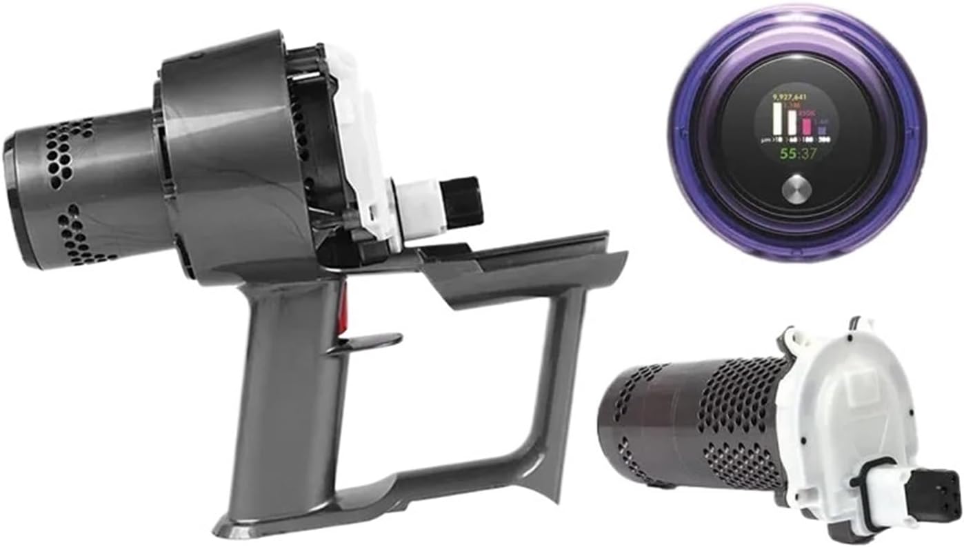 Motor Compatible for Dyson V15 SV22 Detect Vacuum Cleaner Switch Assembly Included Main Body Motor Host Handle Engine Accessories(Motor)