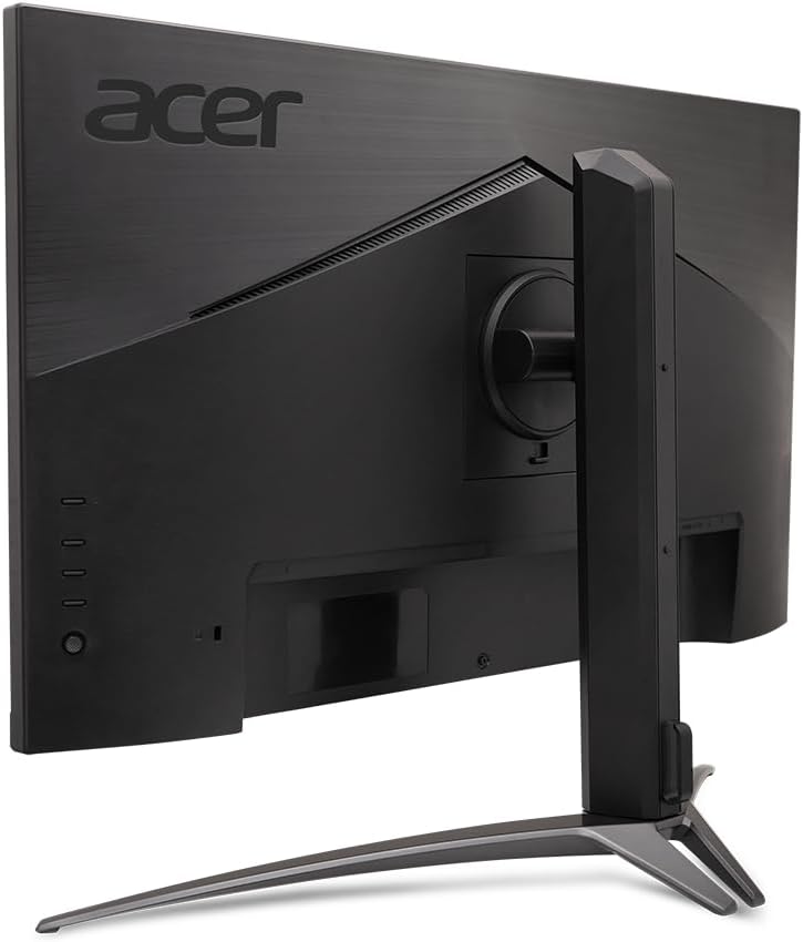 acer Predator XB273K 27' 4k Gaming Monitor | AMD FreeSync Premium | ZeroFrame Design | 160Hz Refresh | Up to 0.5ms Response | Height, Tilt, Swivel, Pivot Adjust | HDR 400 | 1 x DP 1.4 & 2 x HDMI 2.1