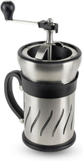 Moulin à café et cafetière à piston 2 en 1 15 cm