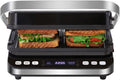 Electric Contact Grill Digital Griddle and Press, Optional Waffle Maker Plates, Opens 180 Degree Barbecue