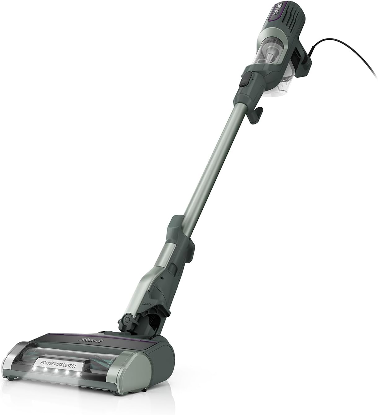 Shark Detect Ultralight Corded Stick Vacuum with Direction Detect and Self-Cleaning Brushroll, Powerful Hair Pickup, Ultra-Lightweight, Crevice & Upholstery Tool Included, Evergreen, HZ752