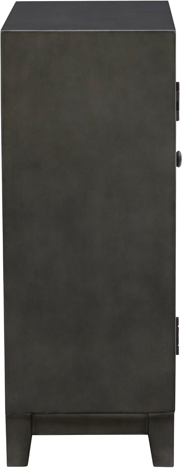 Hadrik Dark Grey Accent Cabinet by Powell