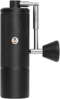 TIMEMORE C5 Pro Manual Coffee Grinder Capacity 30g with CNC Stainless Steel Conical Burr - Internal Adjustable Setting,Double Bearing Positioning (C5 Pro Matte Black)