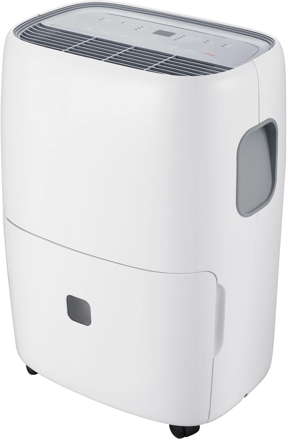 Whirlpool 20-Pint Portable Dehumidifier with Auto-Shutoff & Timer, Home Dehumidifier and Moisture Absorber For Basement, Garage, Living Room in White