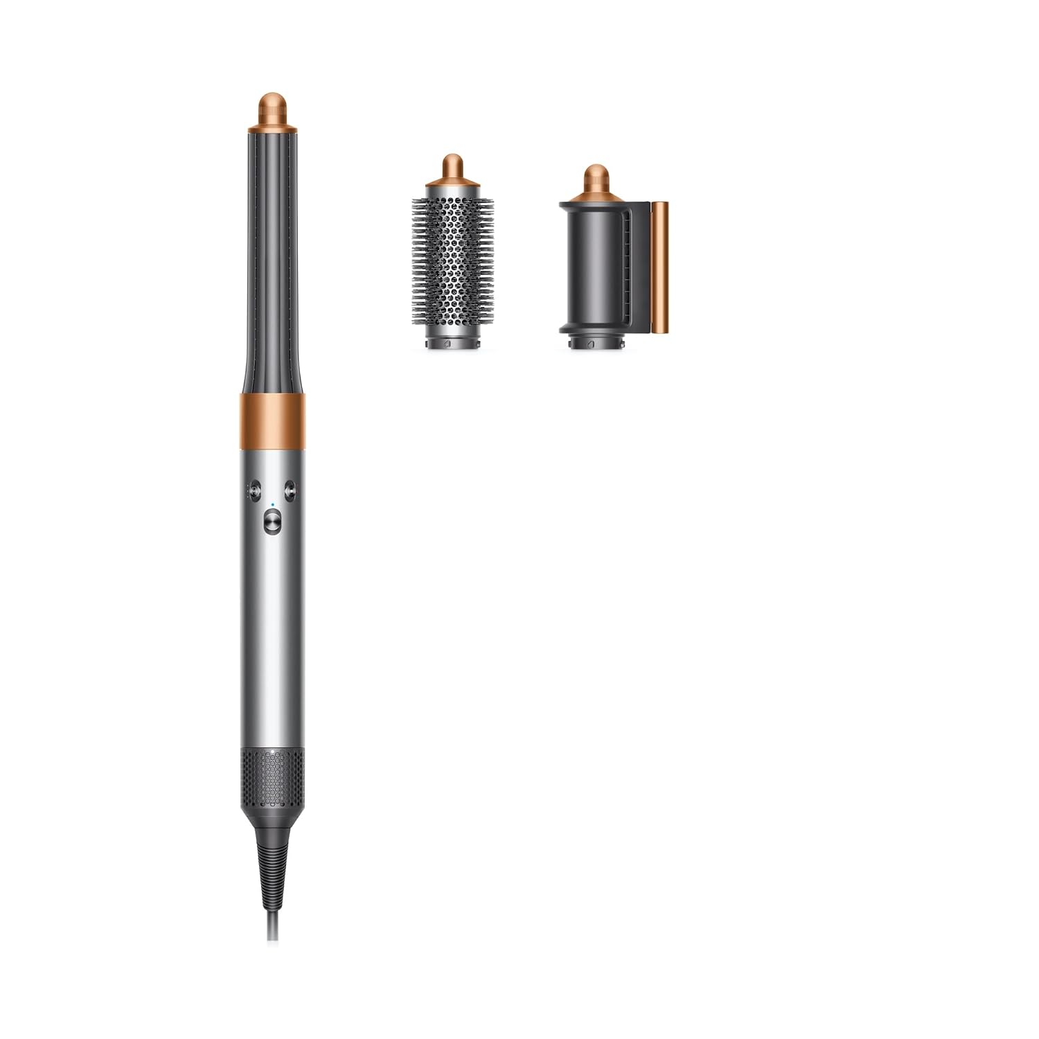 Dyson Airwrap Origin Multi-Styler, No Heat Damage, 1.2' Barrel, Round Brush, Flyaway Attachment