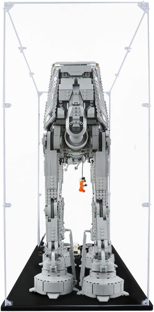 Acrylic Display Case Compatible for LEGO AT-AT #75313, Dustproof Display Case (Case Only) (Lego Sets are NOT Included)