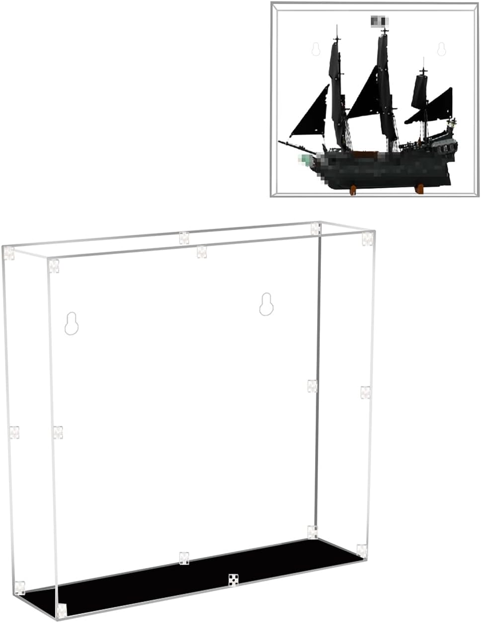 Acrylic Display Case for Lego 10365 Ship 27.56x11.81x27.56 inch (70x30x70cm)(NOT Included The Model)