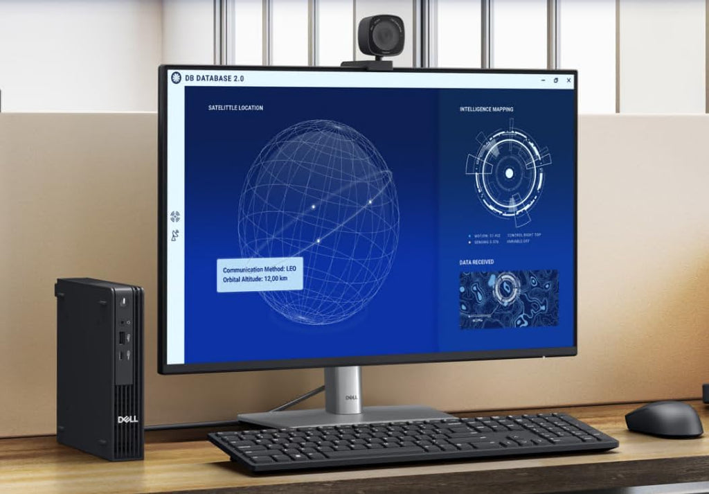 Dell OptiPlex Next-Generation, Pro Micro Business Desktop, Intel i5-14500T, 14-Core, up to 4.8 GHz, 32GB DDR5 RAM, 1TB NVMe SSD, WiFi 6E, Bluetooth, Windows 11 Pro, HDMI, DisplayPort