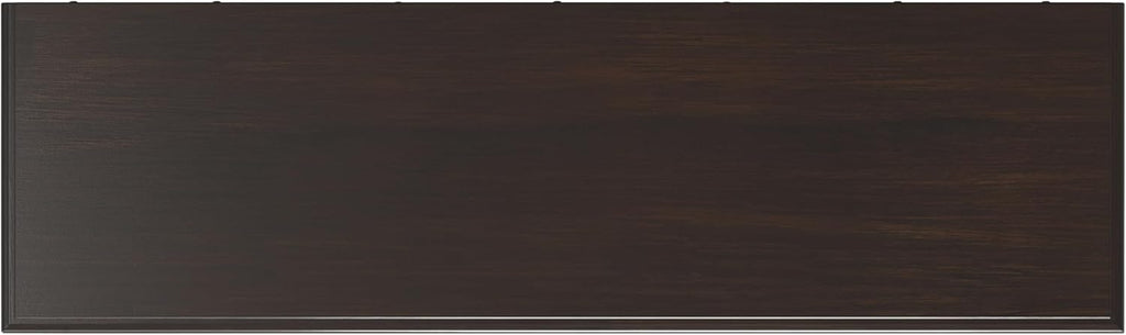 SIMPLIHOME Connaught 51-inch Wide Solid Wood Storage Cabinet in Chestnut Brown for the Entryway, Mudroom, 3 Drawers and Adjustable Shelves, Traditional Style, Space-Saving Design