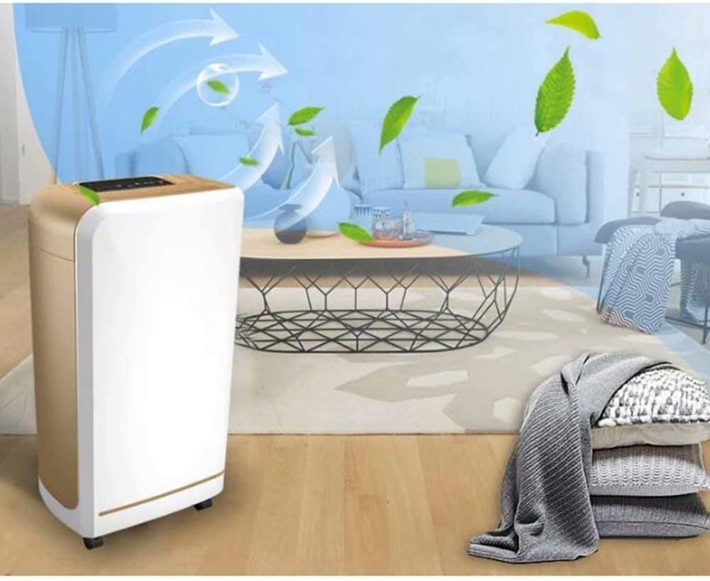 Dehumidifier,Dehumidifier for Up to 1500 Sq Ft with Reusable Air Filter, Ideal for Basement, Bedroom, Bathroom, 20 Pint