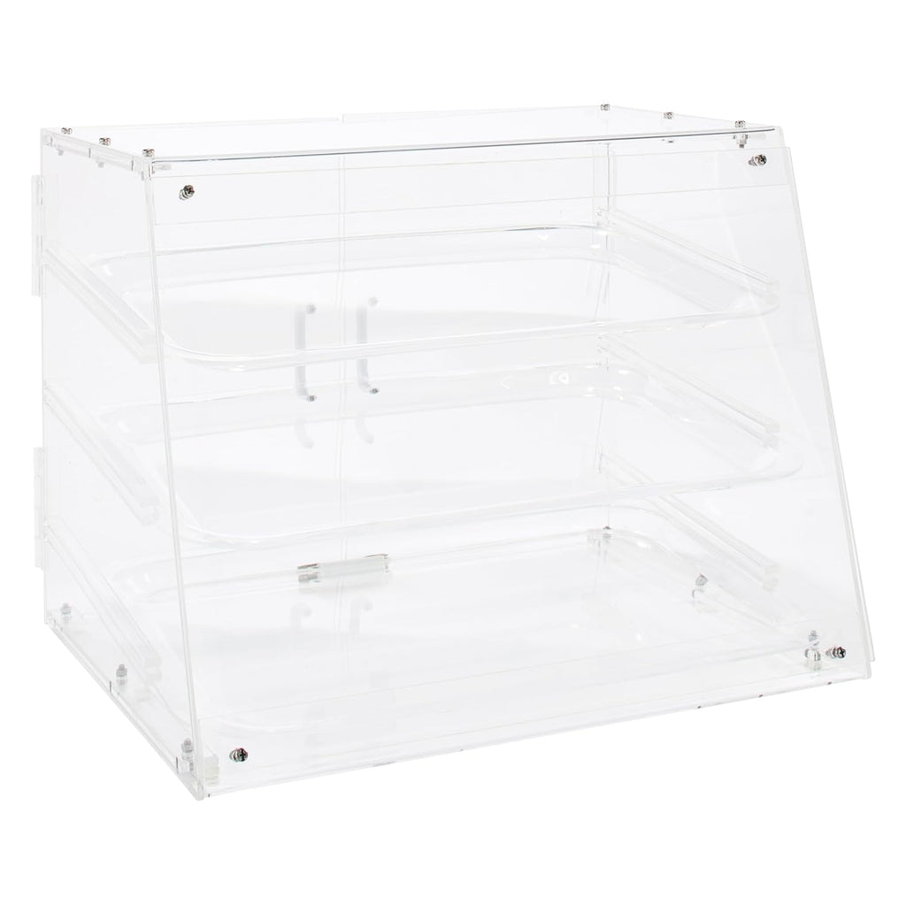 Winco 3-Tier Pastry Display Case, Acrylic Medium