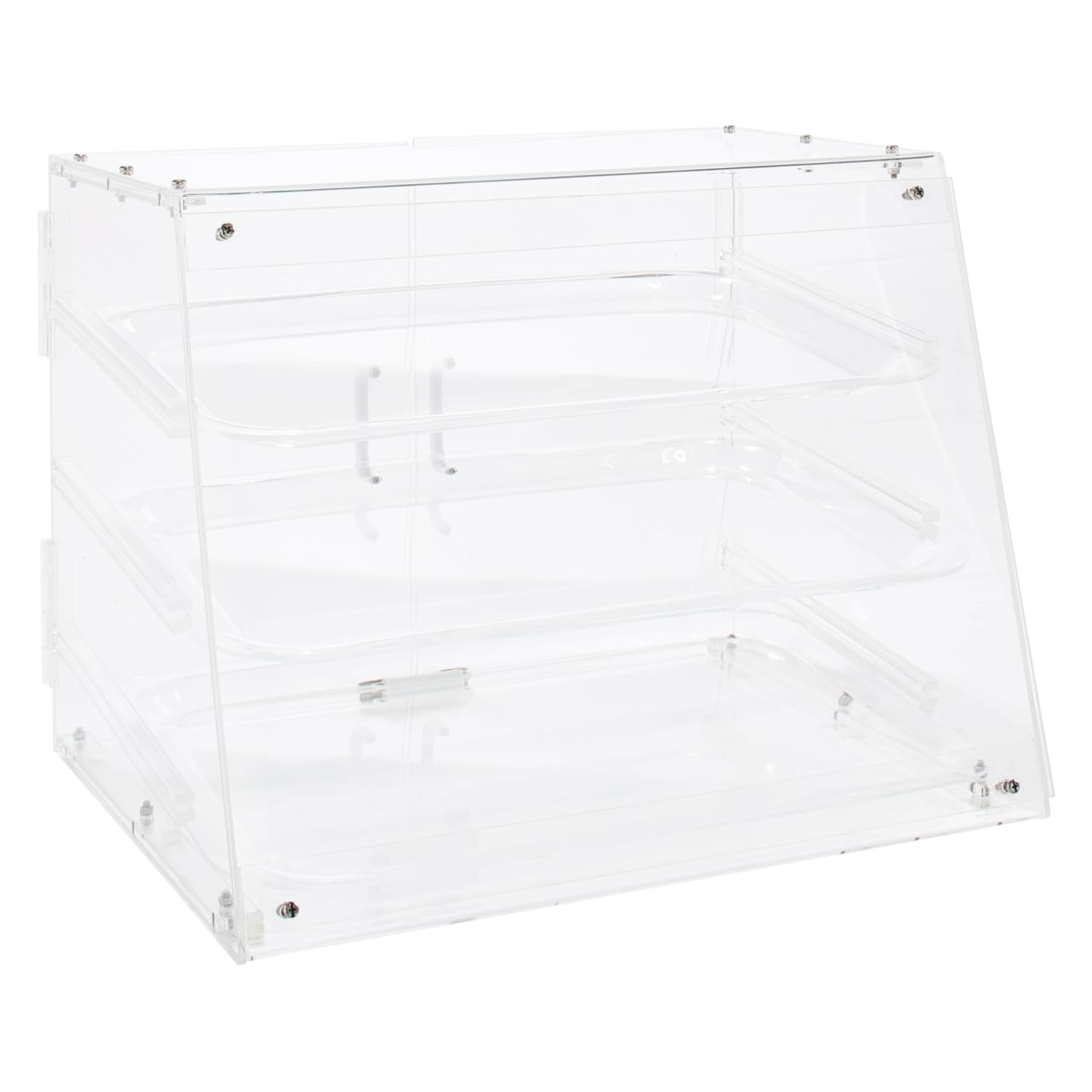 Winco 3-Tier Pastry Display Case, Acrylic Medium
