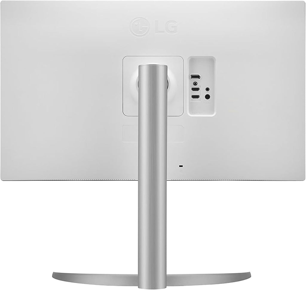 LG 27UP650K-W 27-inch Ultrafine 4K UHD (3840 x 2160) IPS Computer Monitor, 60Hz, 5ms, DisplayHDR 400, Reader Mode, Flicker Safe, HDMI, DisplayPort, Tilt/Height/Pivot Adjustable Stand, White